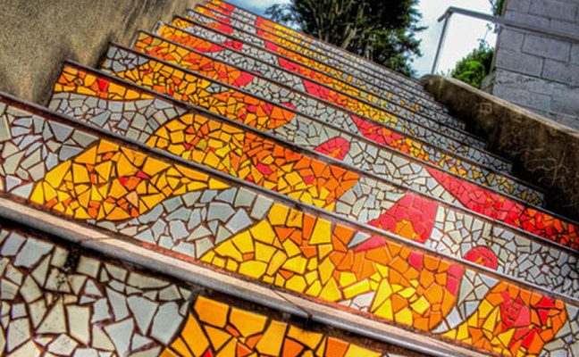 16th Avenue Tiled Steps