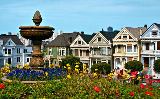 Alamo Square Water Fountain