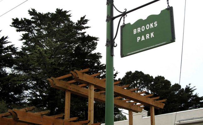 Brooks Park planter boxes